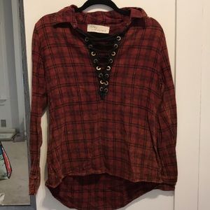 Vintage Havana Flannel Top